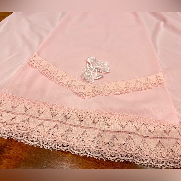 Viola Montreal vintage pink half slip skirt - Picture 5 of 10
